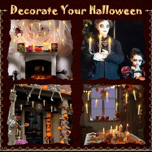 Wizard Lights™ – Floating Candles with Wand Remote
