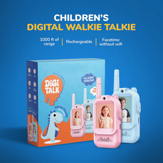 Kids’ Walkie-Talkies: Facetime Without WiFi