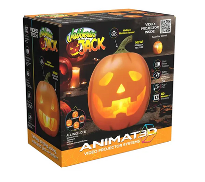Jabberin’ Jack – Animated Pumpkin that Talks, Sings and Brings Halloween to Life🎃✨